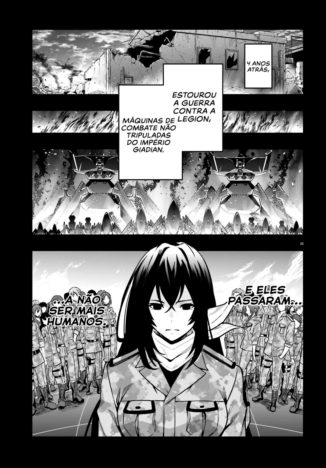 86 -Eighty Six- Fragmental Neoteny Capítulo 1 Página 4