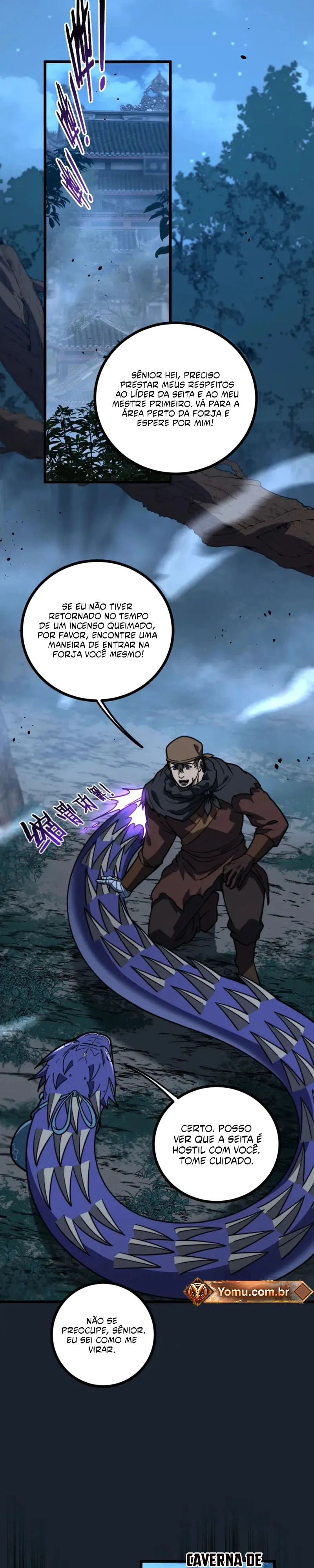 A Ascensão da Cobra Imortal Capítulo 96 Página 8