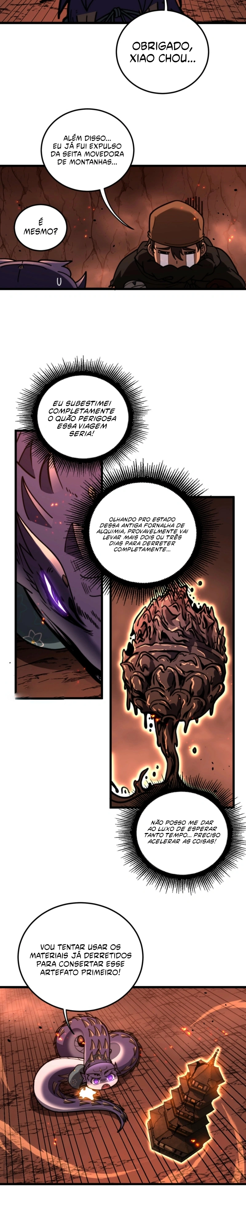 A Ascensão da Cobra Imortal Capítulo 98 Página 7