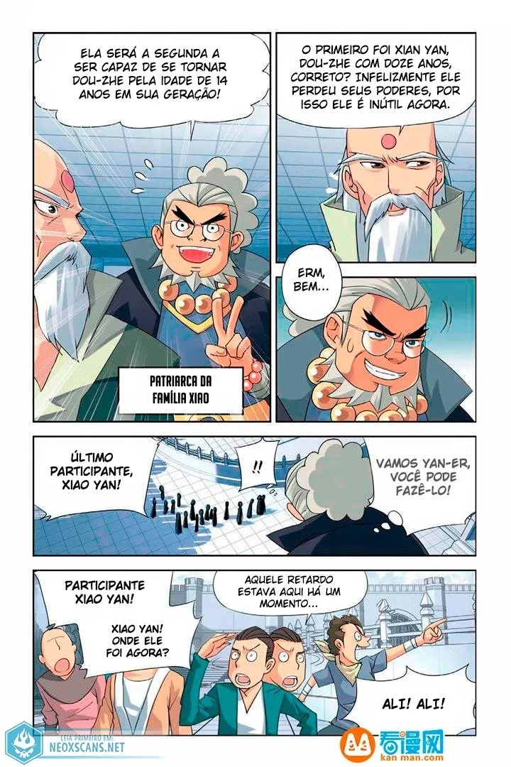 A batalha através dos céus Capítulo 1 Página 22