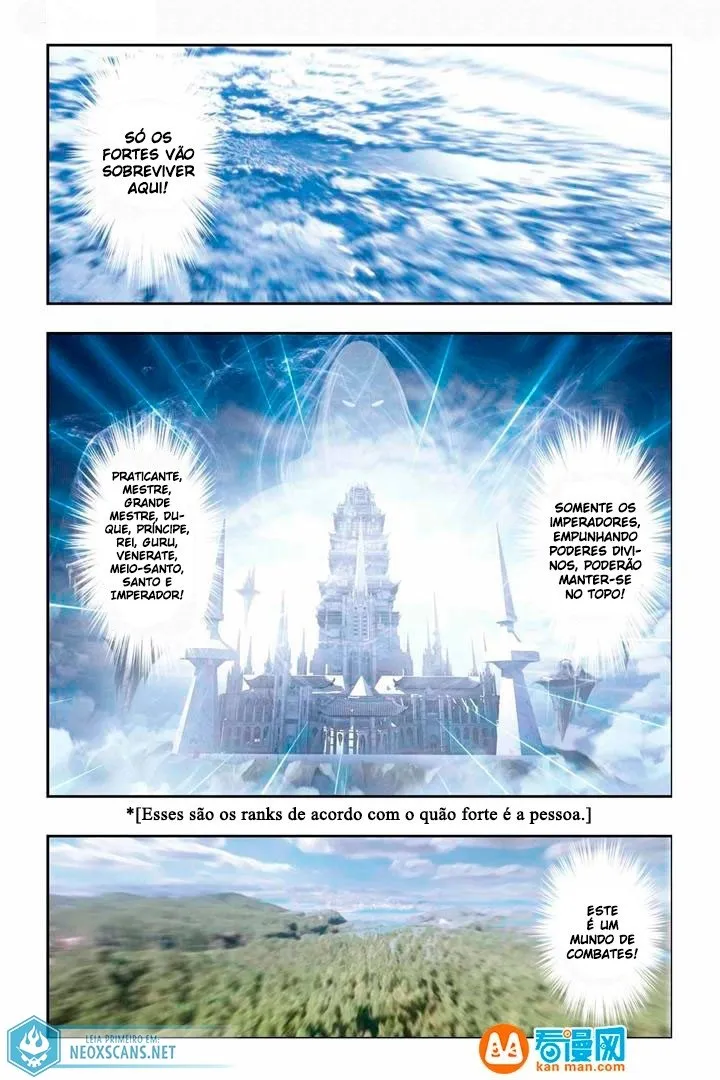 A batalha através dos céus Capítulo 1 Página 4