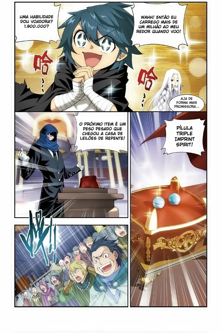 A batalha através dos céus Capítulo 101 Página 3