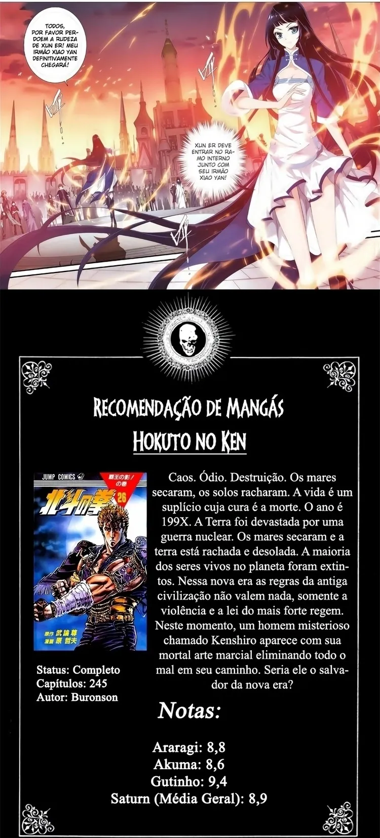 A batalha através dos céus Capítulo 104 Página 22
