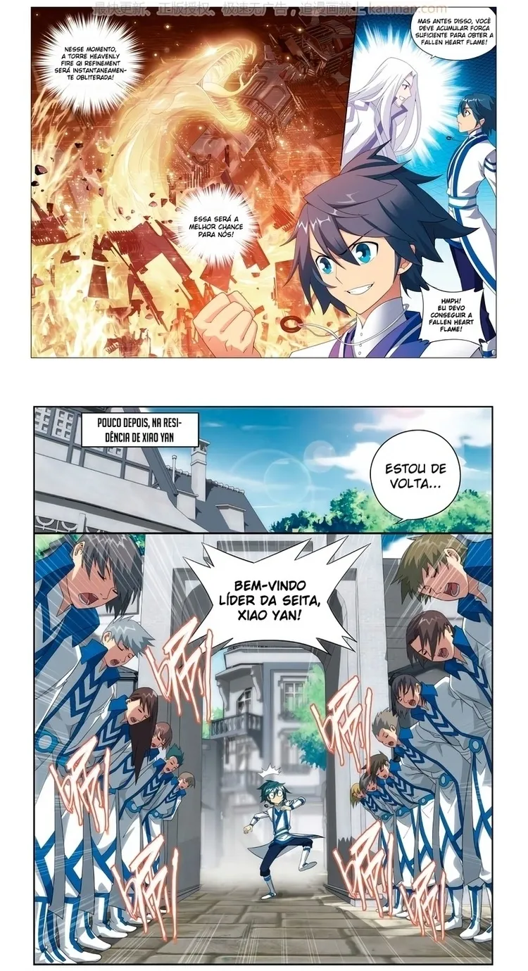 A batalha através dos céus Capítulo 124 Página 8