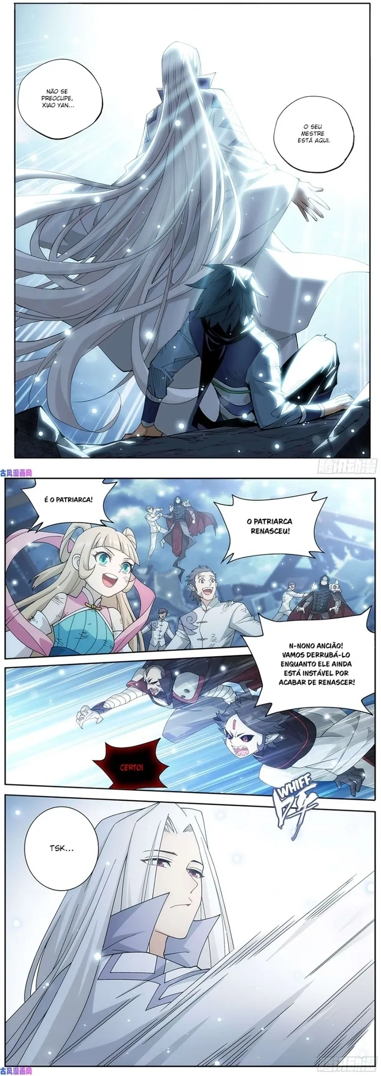A batalha através dos céus Capítulo 325 Página 7