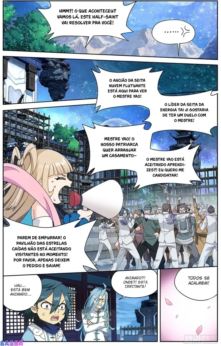 A batalha através dos céus Capítulo 326 Página 8