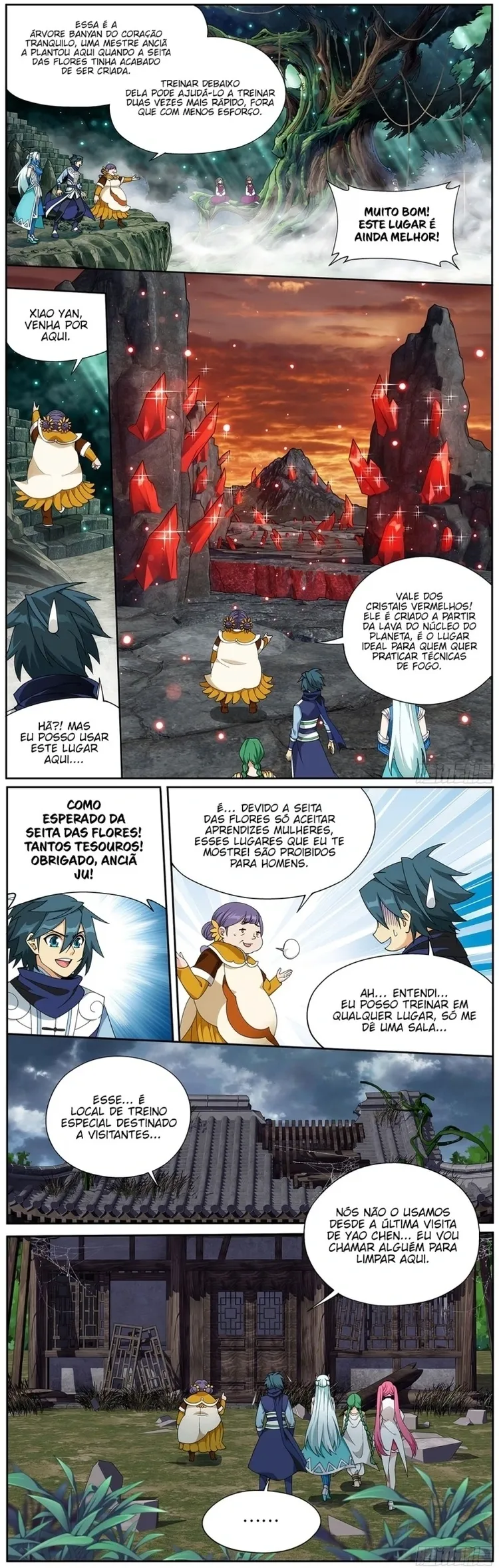 A batalha através dos céus Capítulo 329 Página 11