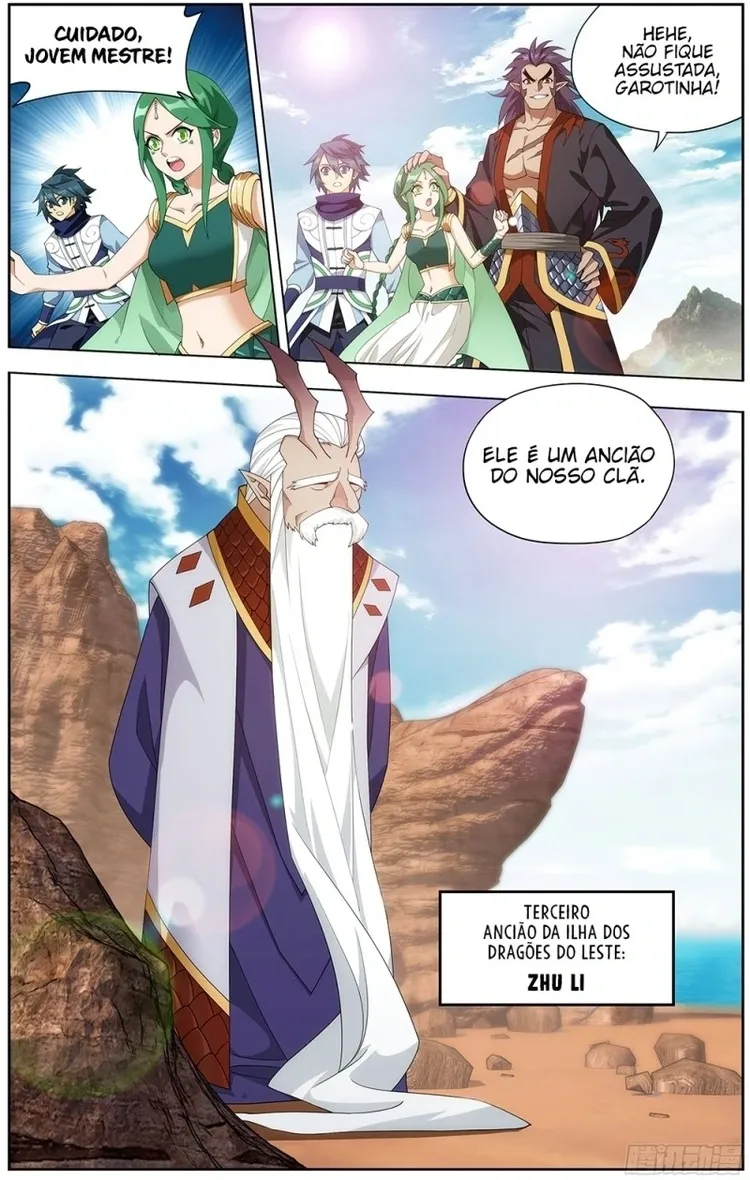 A batalha através dos céus Capítulo 331 Página 9