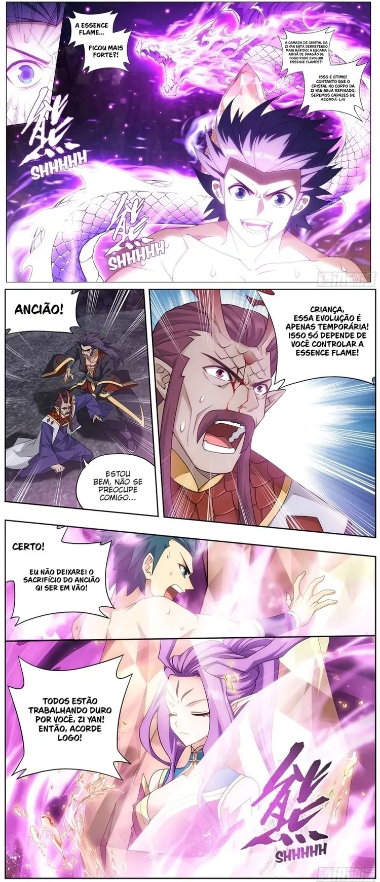 A batalha através dos céus Capítulo 332 Página 13