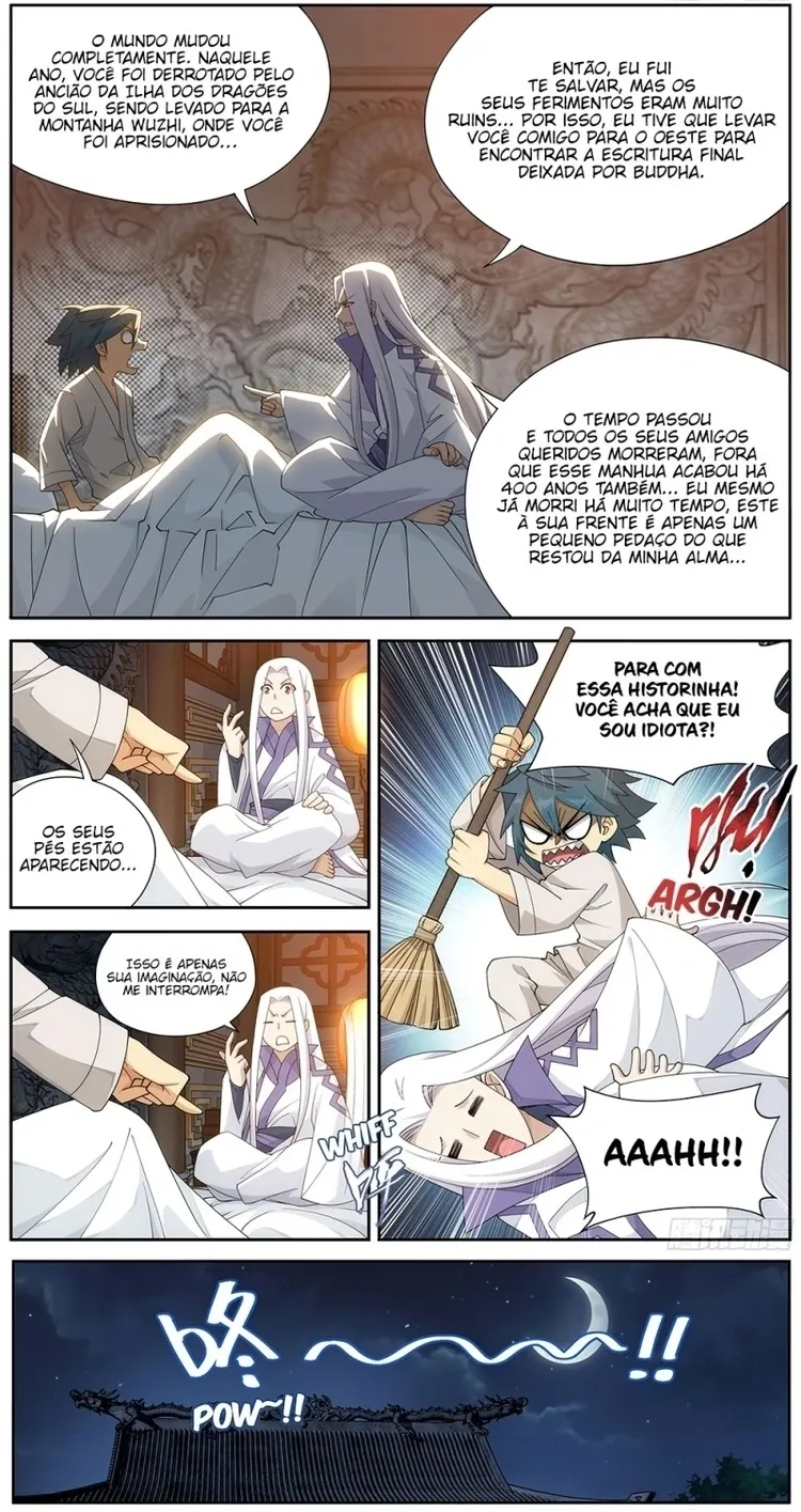 A batalha através dos céus Capítulo 334 Página 3