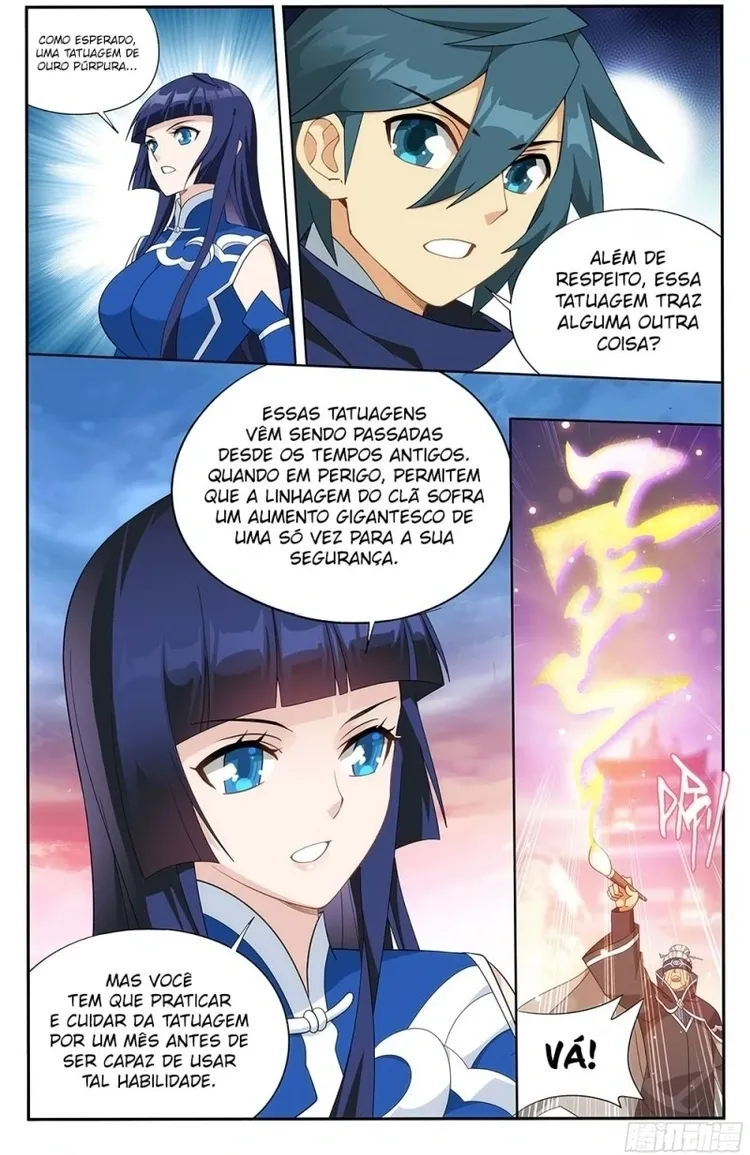 A batalha através dos céus Capítulo 340 Página 14