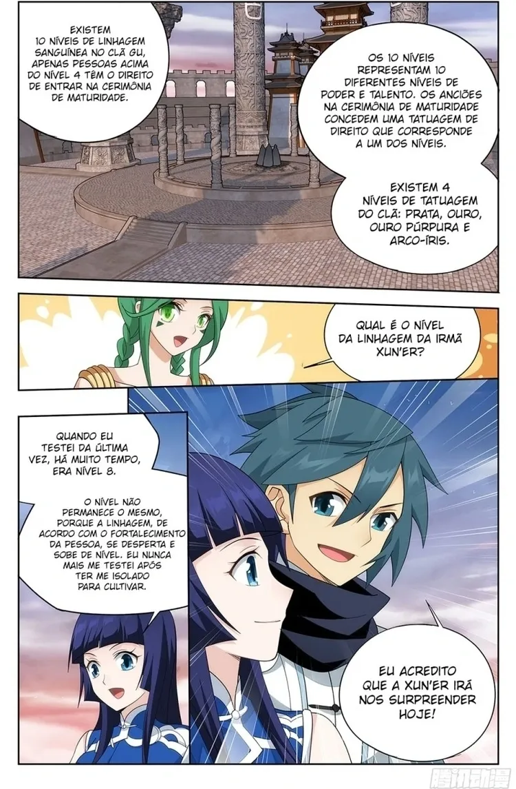 A batalha através dos céus Capítulo 340 Página 9