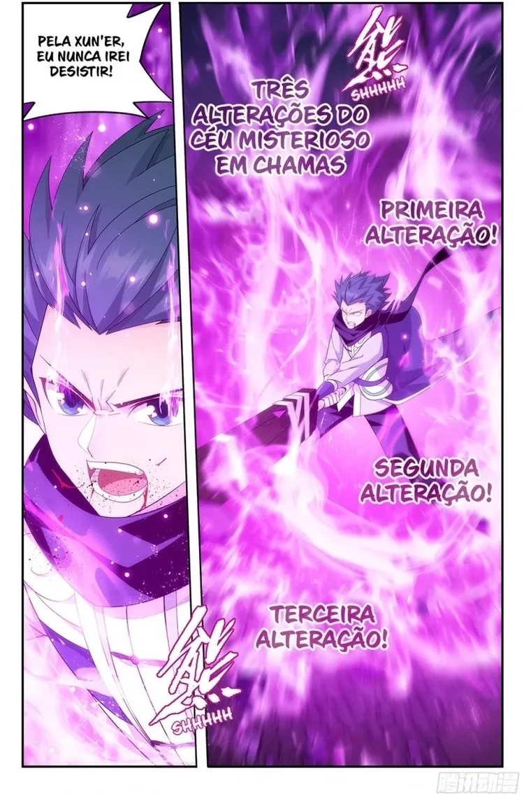 A batalha através dos céus Capítulo 341 Página 2