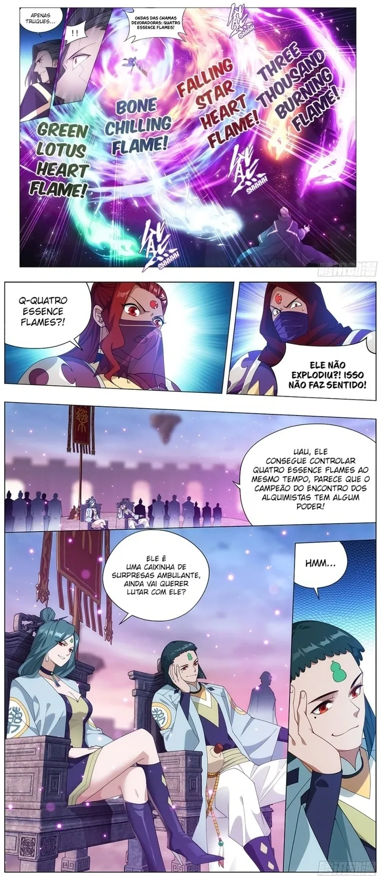 A batalha através dos céus Capítulo 341 Página 7