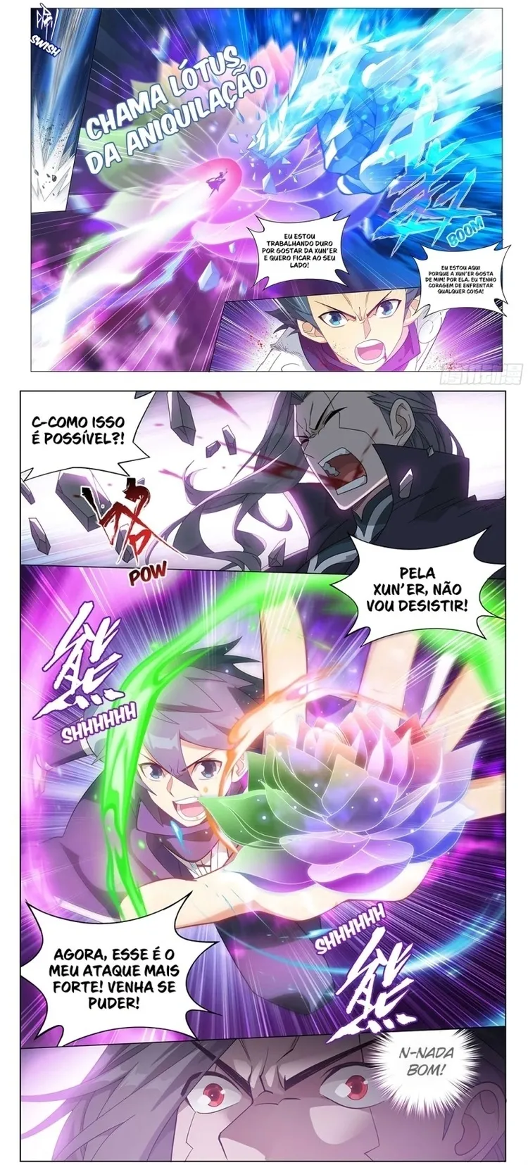 A batalha através dos céus Capítulo 342 Página 7