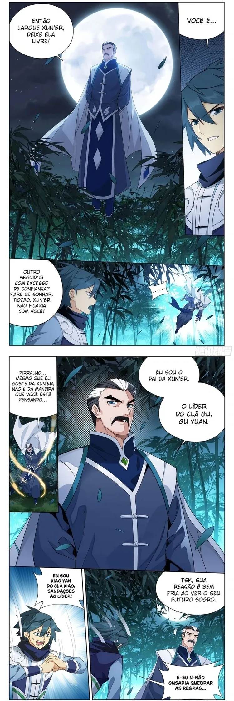 A batalha através dos céus Capítulo 343 Página 10