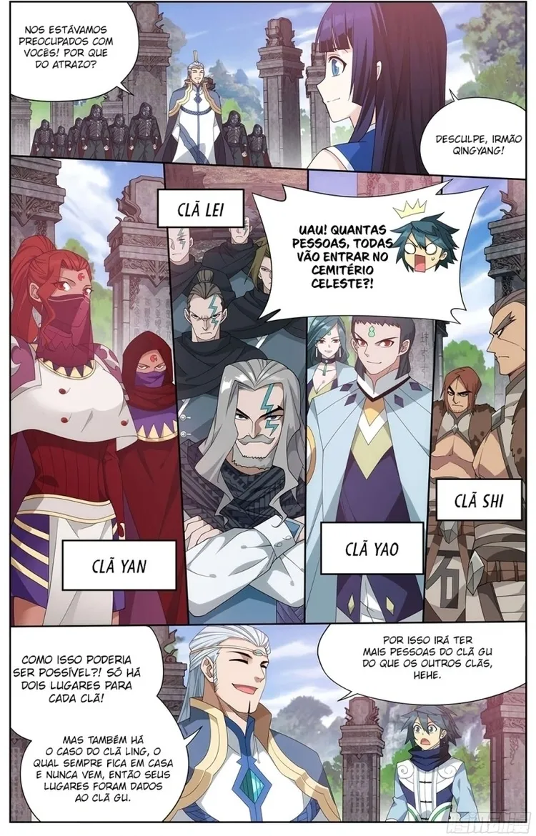 A batalha através dos céus Capítulo 343 Página 18