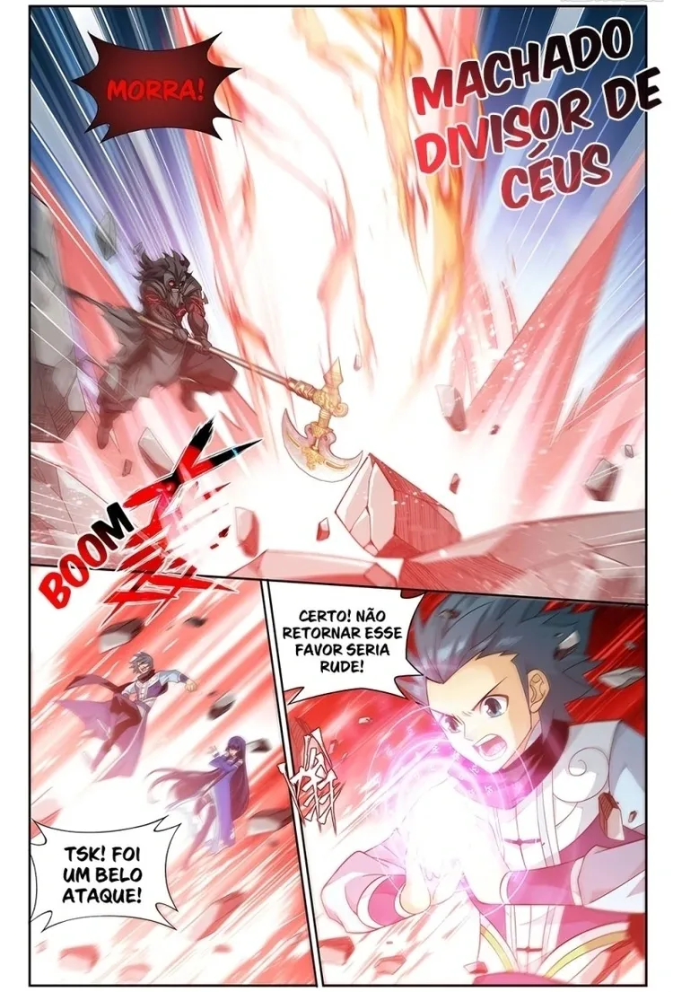A batalha através dos céus Capítulo 345 Página 14