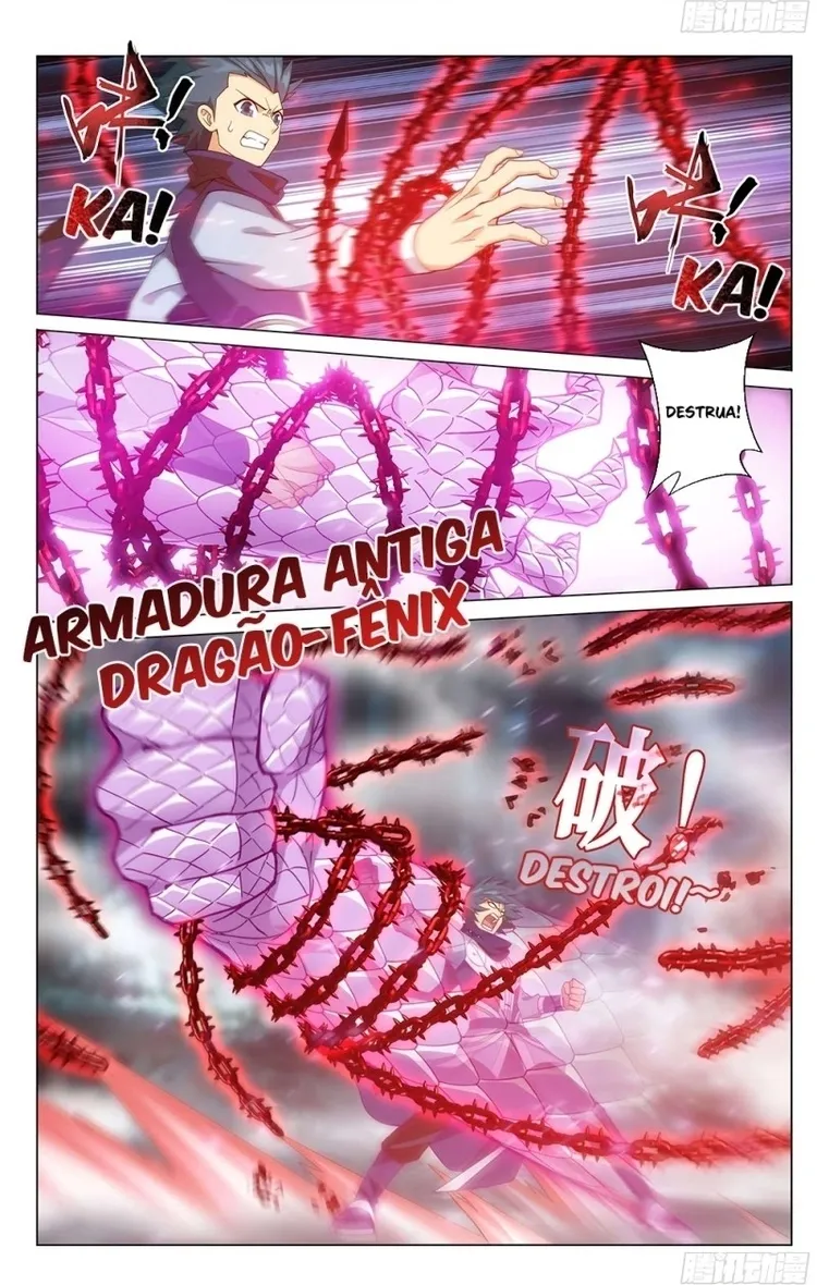 A batalha através dos céus Capítulo 346 Página 2