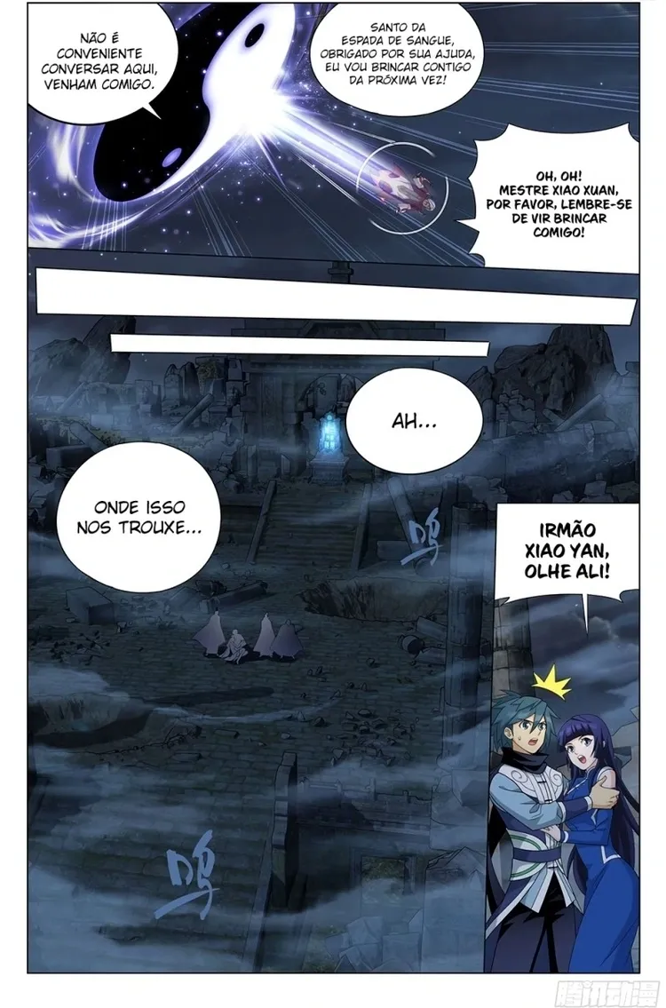 A batalha através dos céus Capítulo 350 Página 19