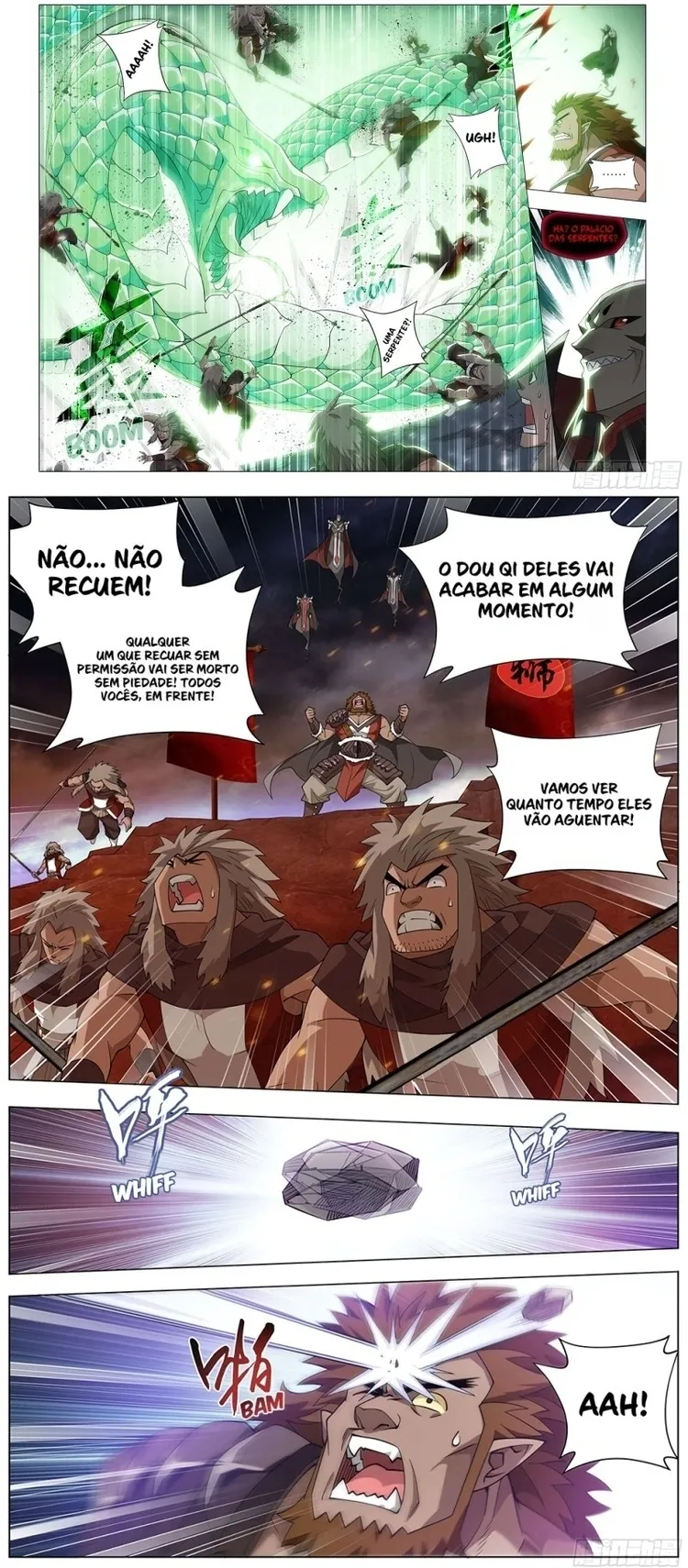 A batalha através dos céus Capítulo 357 Página 13