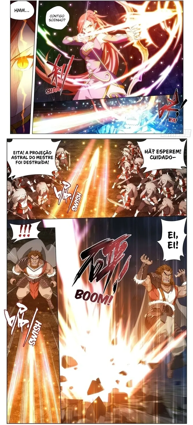 A batalha através dos céus Capítulo 357 Página 7
