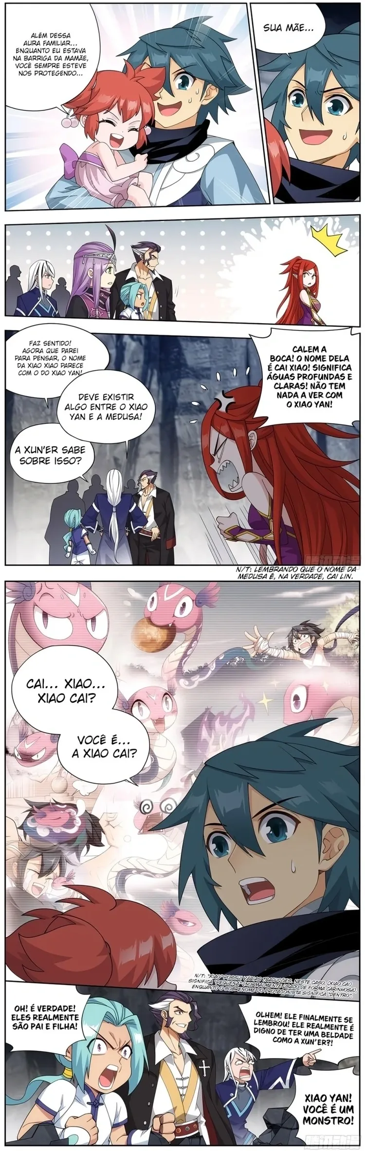 A batalha através dos céus Capítulo 358 Página 4