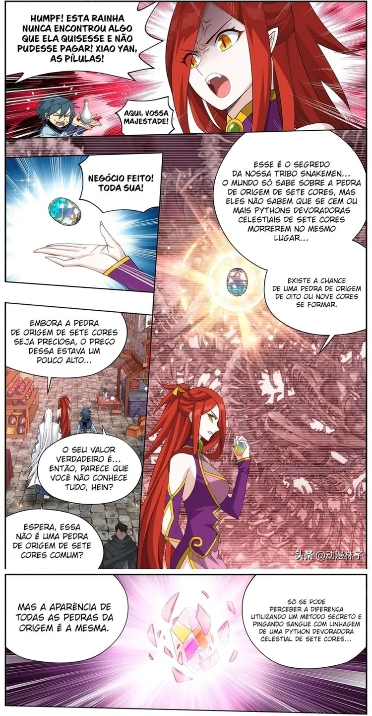 A batalha através dos céus Capítulo 362 Página 15