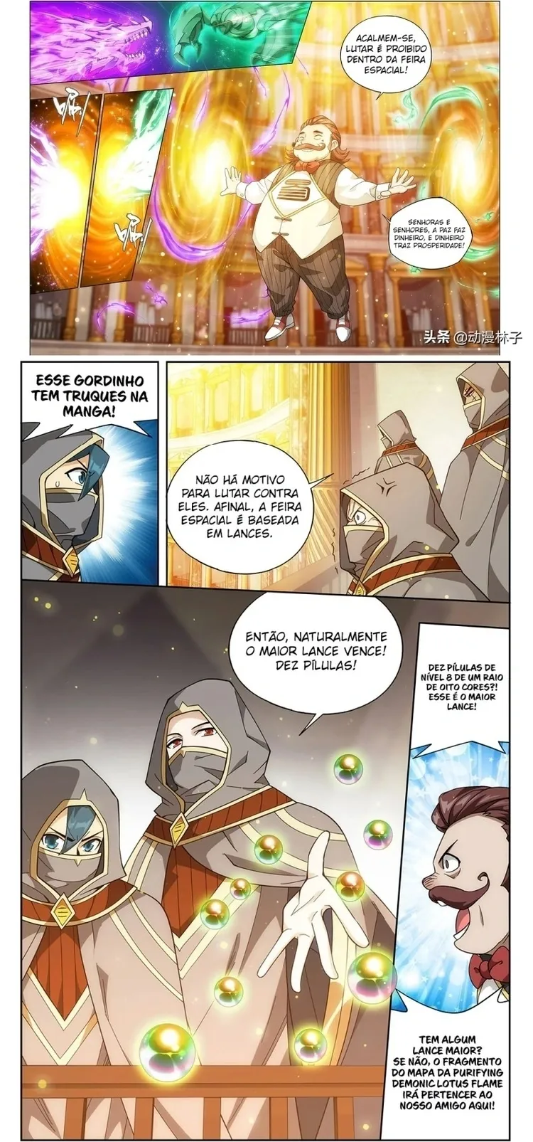 A batalha através dos céus Capítulo 363 Página 14