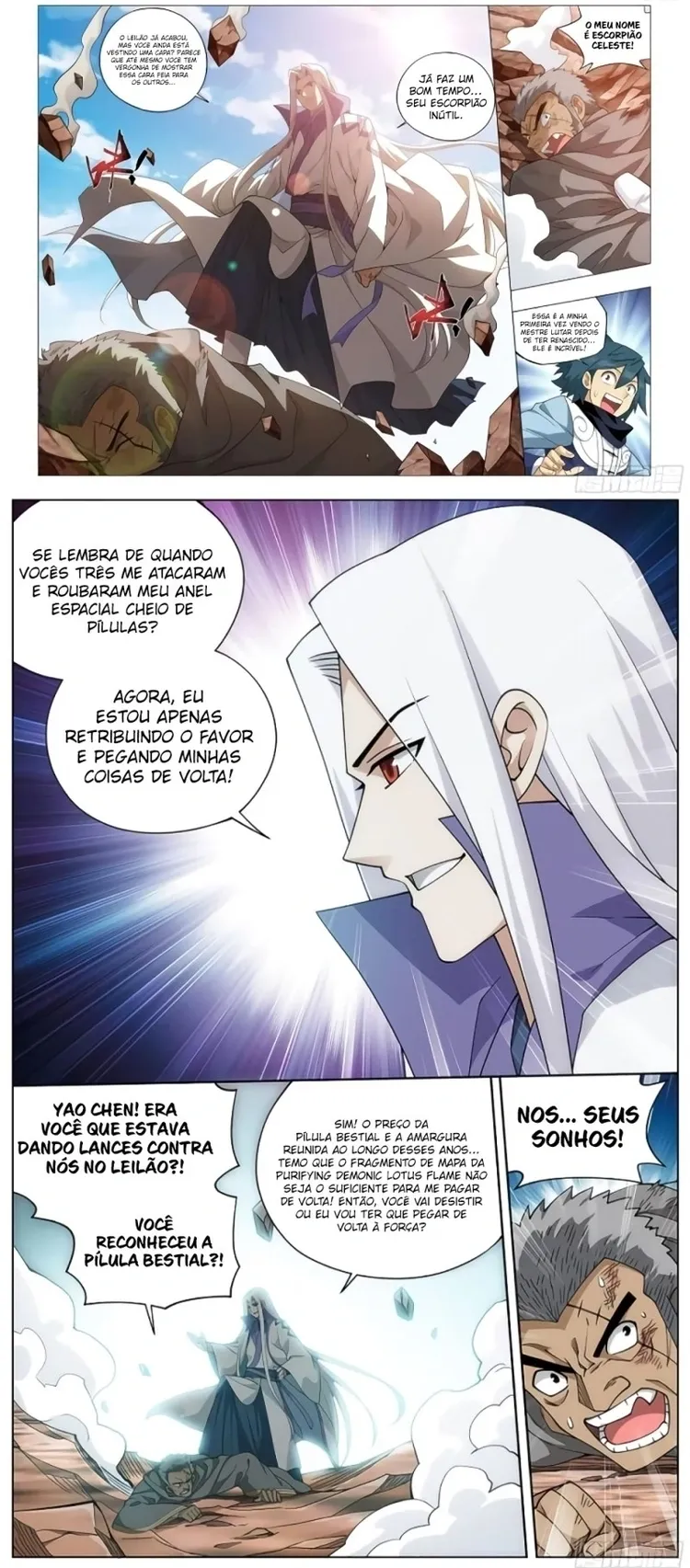 A batalha através dos céus Capítulo 364 Página 9