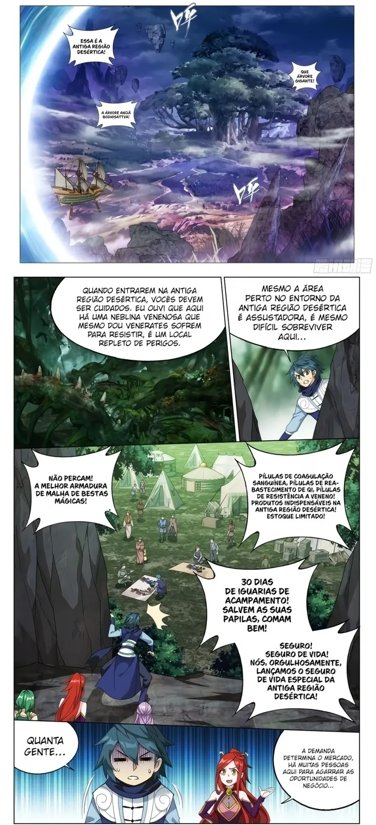 A batalha através dos céus Capítulo 365 Página 13