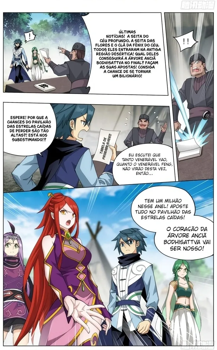 A batalha através dos céus Capítulo 365 Página 14