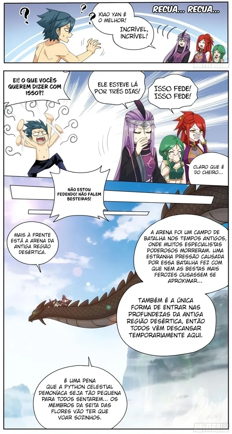 A batalha através dos céus Capítulo 368 Página 6