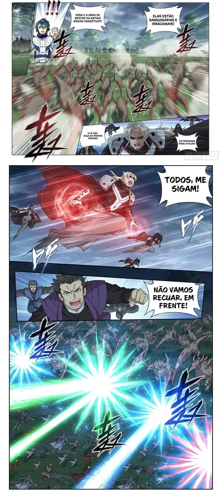A batalha através dos céus Capítulo 369 Página 17