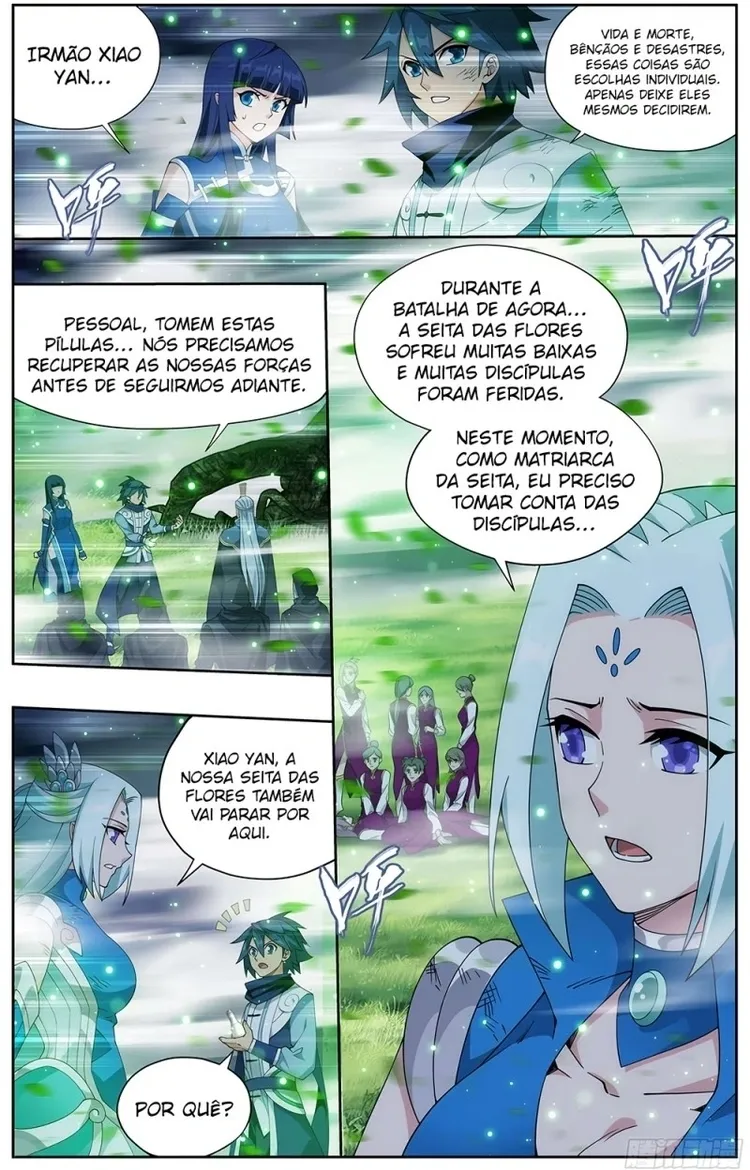 A batalha através dos céus Capítulo 372 Página 11