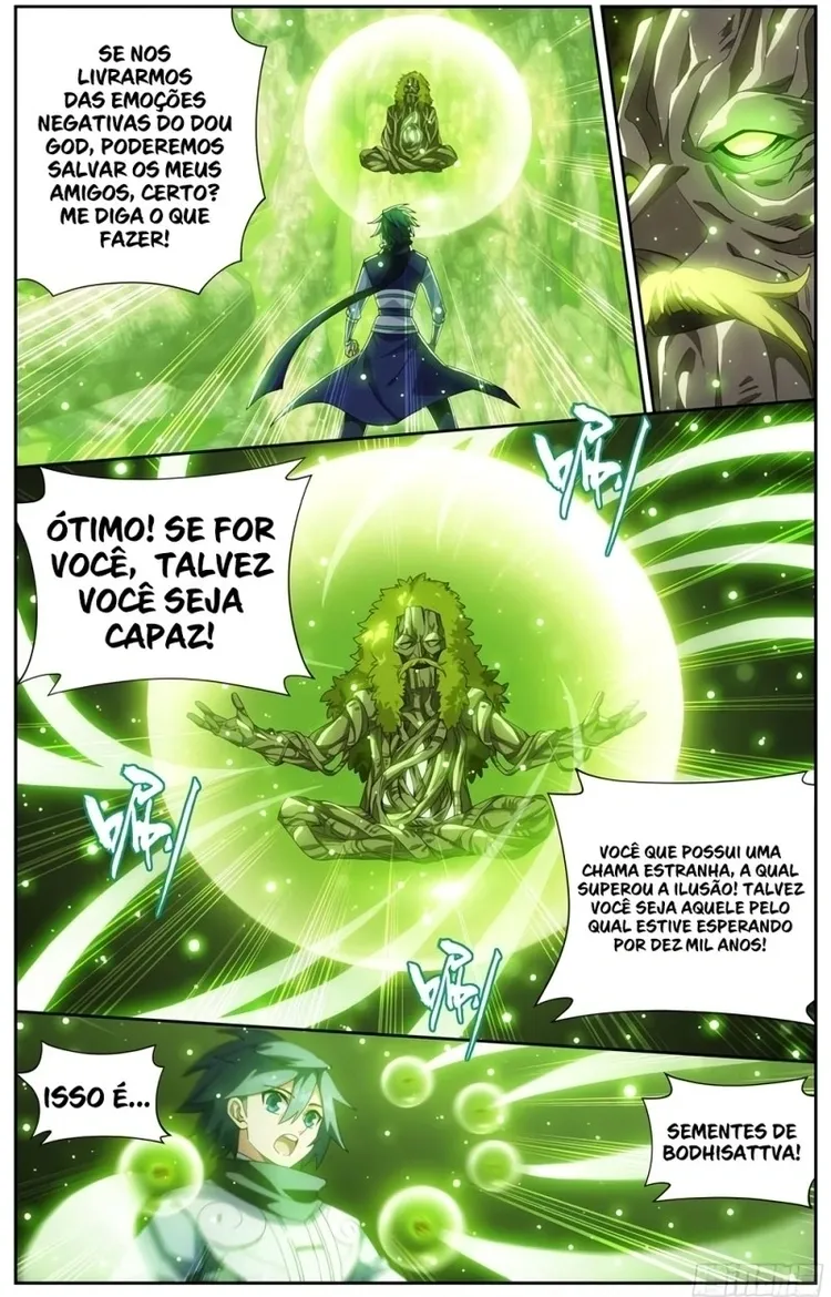 A batalha através dos céus Capítulo 373 Página 14