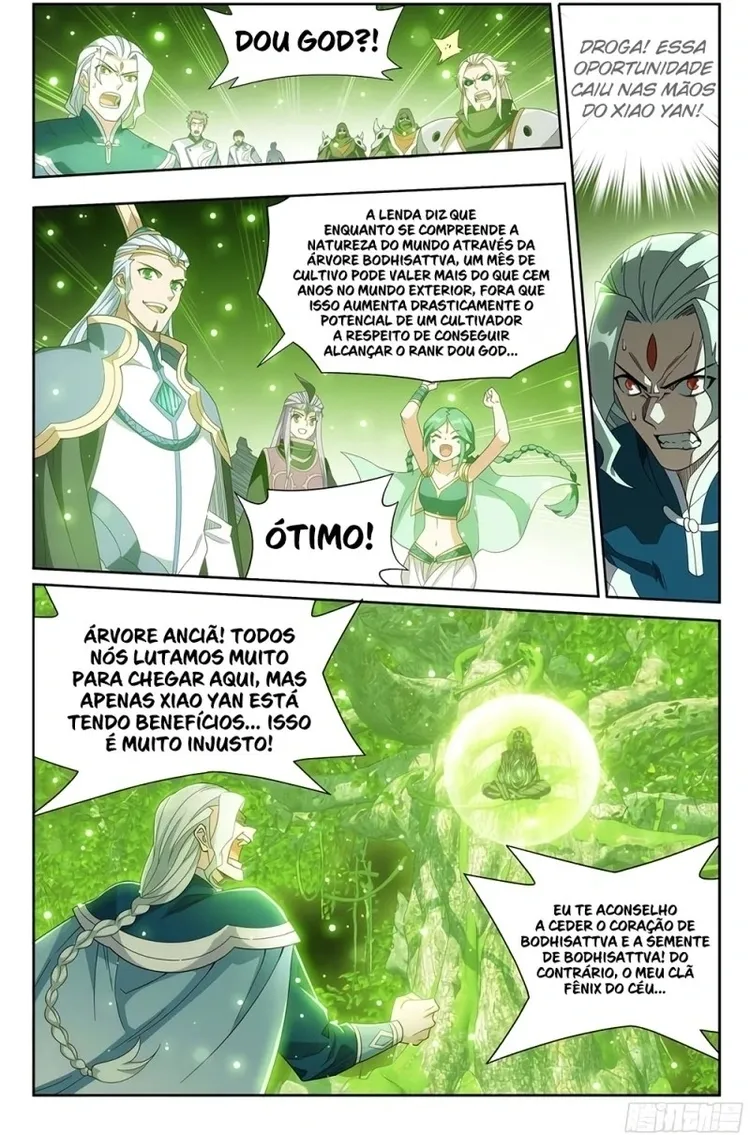 A batalha através dos céus Capítulo 374 Página 11