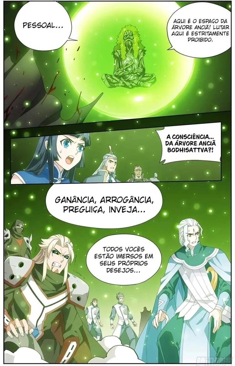 A batalha através dos céus Capítulo 374 Página 7