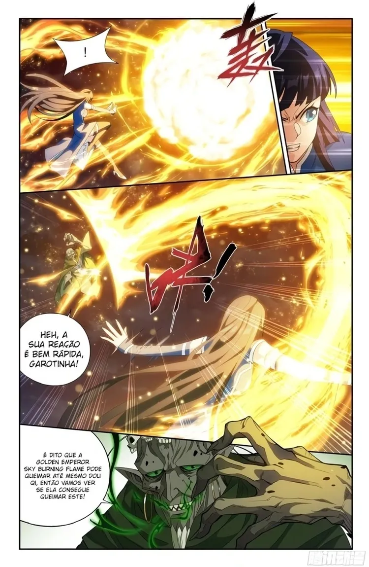 A batalha através dos céus Capítulo 375 Página 14
