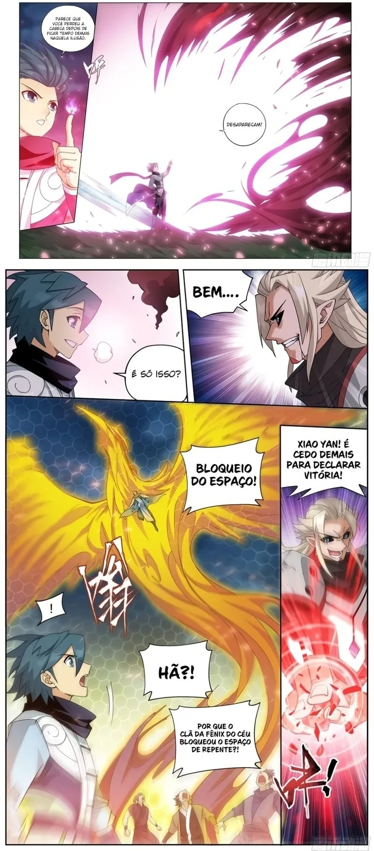 A batalha através dos céus Capítulo 375 Página 7