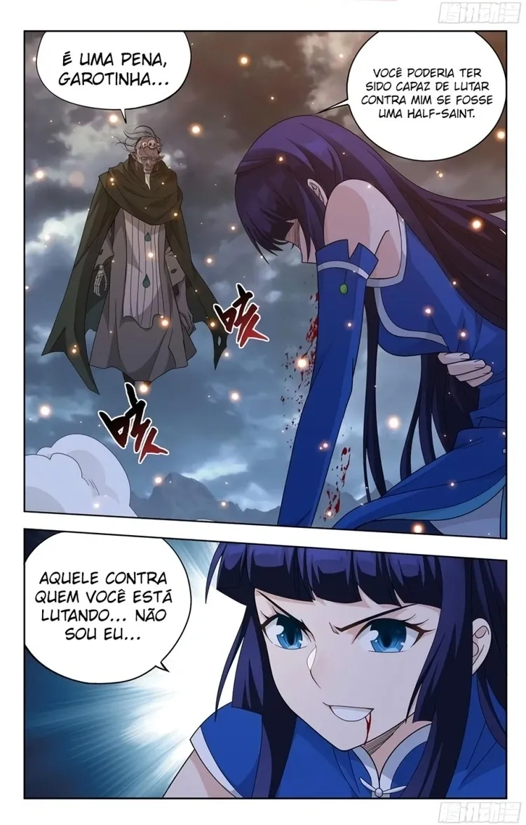 A batalha através dos céus Capítulo 376 Página 2