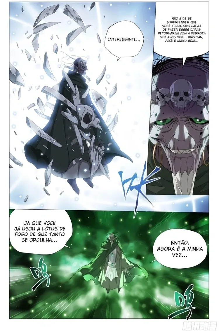 A batalha através dos céus Capítulo 376 Página 8