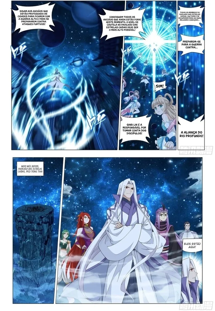 A batalha através dos céus Capítulo 378 Página 7