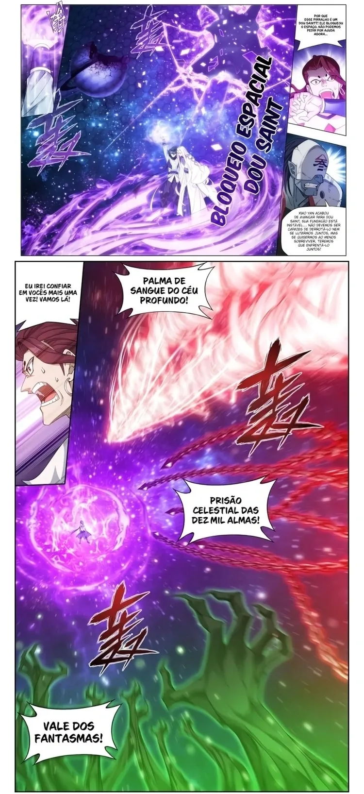 A batalha através dos céus Capítulo 380 Página 3