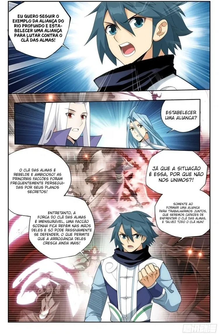 A batalha através dos céus Capítulo 381 Página 10