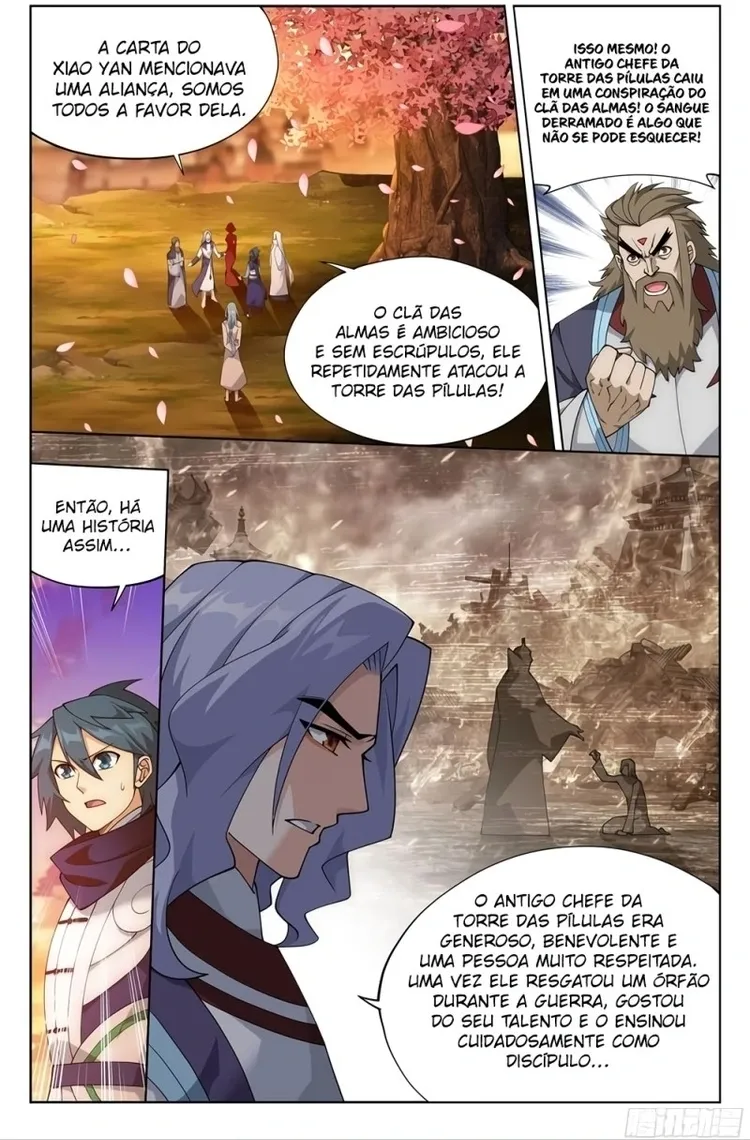 A batalha através dos céus Capítulo 382 Página 9
