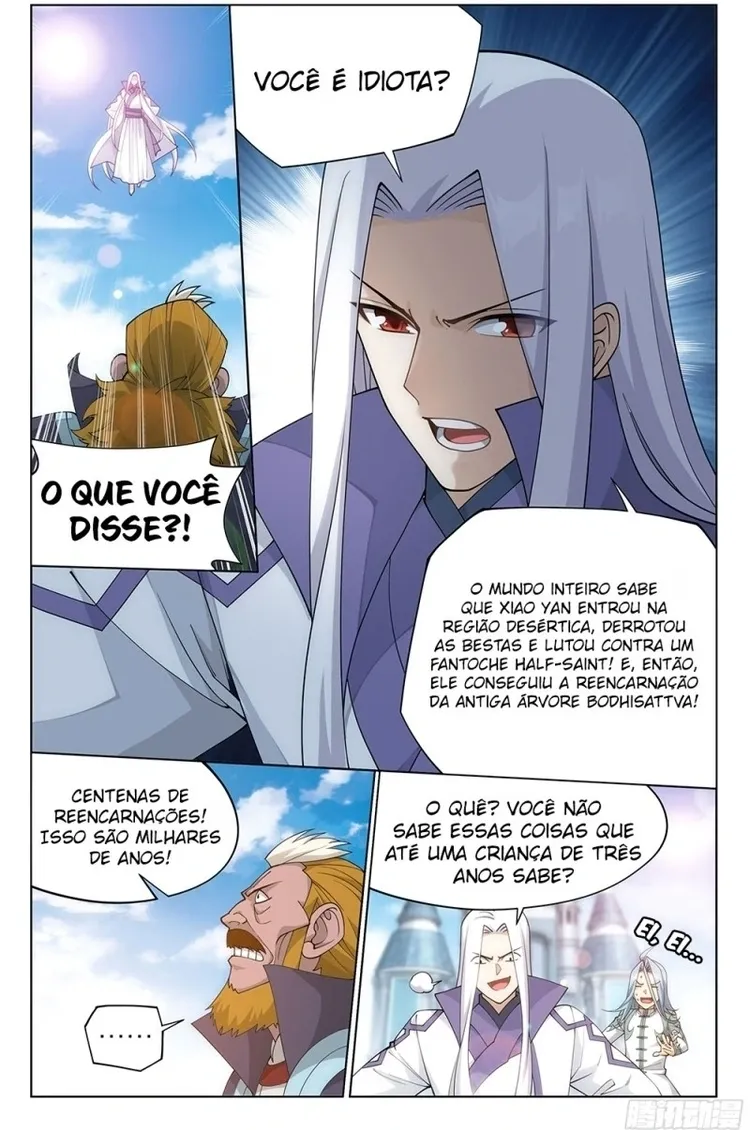 A batalha através dos céus Capítulo 384 Página 10