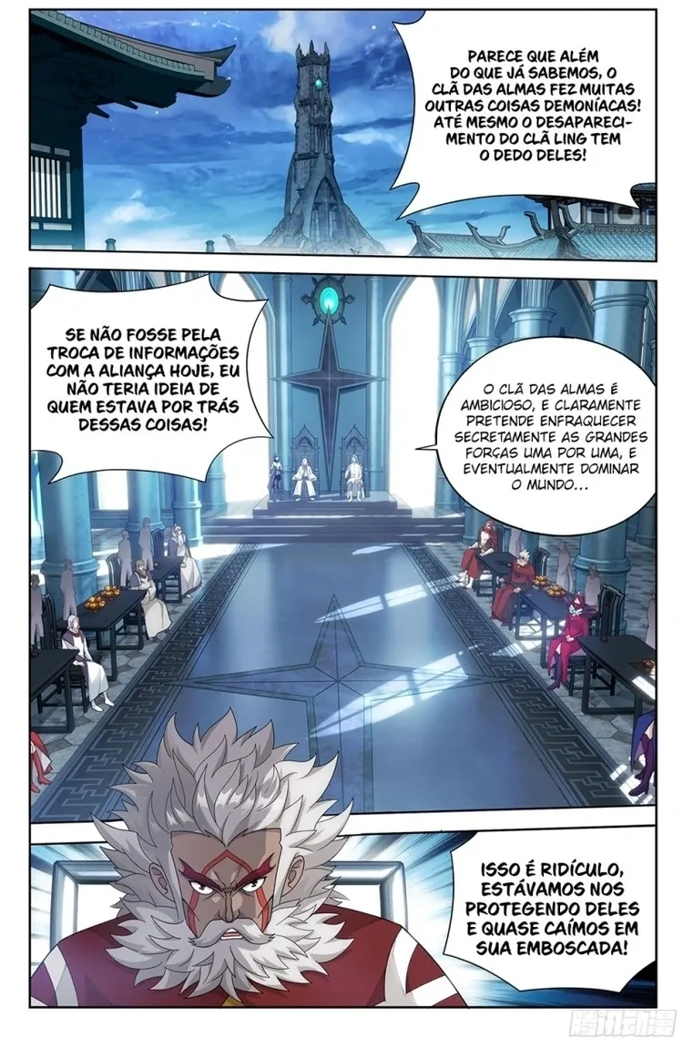A batalha através dos céus Capítulo 385 Página 2