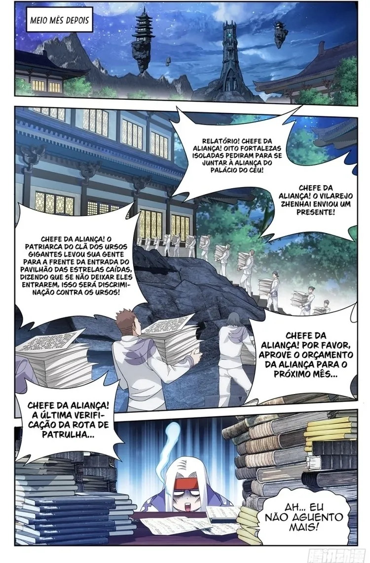 A batalha através dos céus Capítulo 386 Página 10