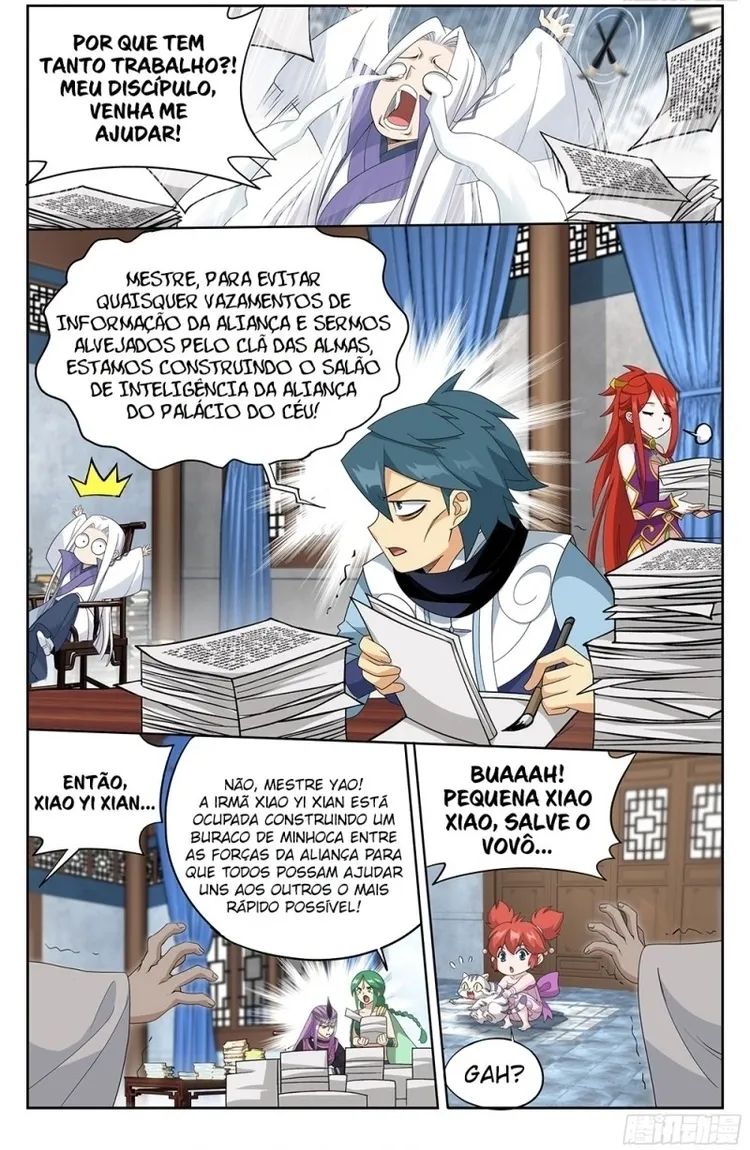 A batalha através dos céus Capítulo 386 Página 11